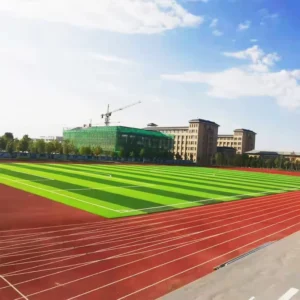 Green Artificial Grass Carpet High Density Fire Resistant for Gardens Football Fields Parks Backyard Indoor Use
