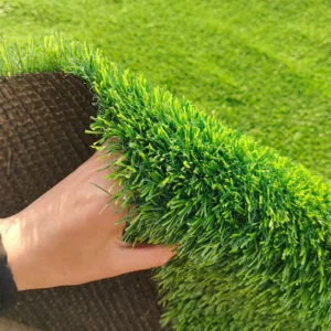 Green Artificial Grass Lawn Carpet Roll for Garden Landscape, 2m Width