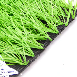 Green Artificial Grass PE Turf High Density Waterproof for Soccer Field