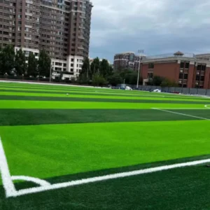Green-Back Artificial Lawn Carpet for Outdoor Football Fields and Kindergartens
