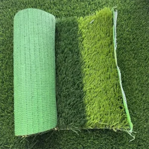 Green Grass Carpet Plastic Artificial Turf 50mm High Density Fireproof Eco Friendly Backyard Home Garden Tennis Court Decoration