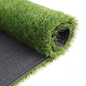 Green High Density Non-Infill Artificial Turf for Football