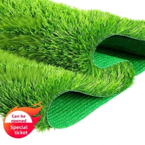 Green PE High-Density Artificial Turf Outdoor Flooring, 2 m Width