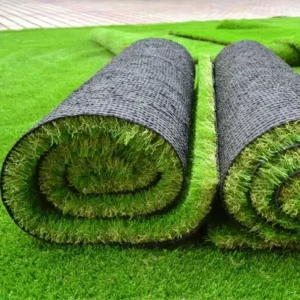 Green PP/PE Artificial Turf for Garden, Balcony, Lawn, and Kindergarten