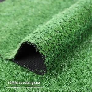 Green Plastic Artificial Turf Fence Outdoor Playground Carpet Kindergarten Fake Lawn Mat