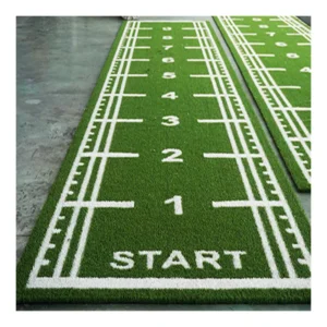 Gym Flooring Turf Pull Sled Turf Meter Marked Gym Artificial Grass