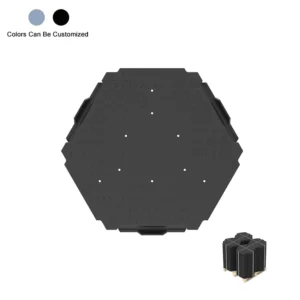 HDPE Heavy Duty Easy Installation Outdoor Construction Hexagon Turf Protection Ground Mats for Road Accessory Turf Protector