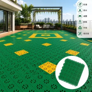HF560 Non-slip Wear-resistant Flooring Mat for Indoor and Outdoor Use