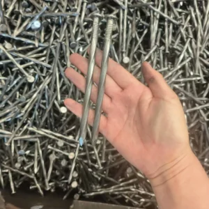 Heavy Duty Landscape Stakes Galvanized Spiral Artificial Turf Nails
