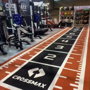 Heavy Duty UV Stabilized Printed Artificial Grass Mat for Kindergarten Playground Sports Training Field