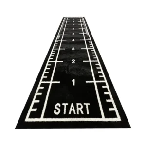 High Density 15mm Pile Durable Synthetic Turf Indoor Sports Floor Mat Custom Function Pattern Eco Friendly Artificial Grass