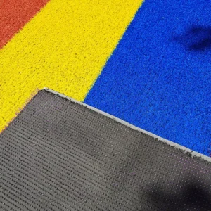 High Density 20mm 30mm 40mm Customizable Size Plastic Artificial Grass Turf for Outdoor Use Football Field Kindergarten