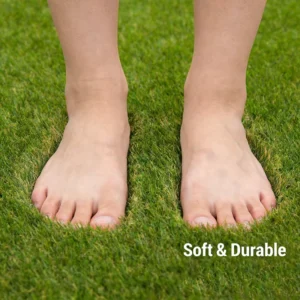 High Density 52mm Commercial Synthetic Grass Heavy Duty Turf for Public Parks and Landscape Architecture