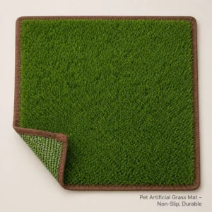 High Density Artificial Grass Carpet for Dogs No Filling Pet Potty Pad for Apartment Balcony Terrace
