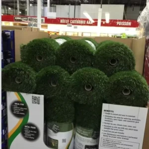 High-Density Artificial Grass for Supermarket, Park, and Indoor and Outdoor Landscaping