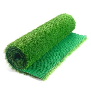 High Density Artificial Turf for Outdoor Kindergarten Football Fields with Plastic Fence, Green, No Odor, No Grass Shedding