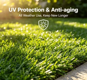 High Density Eco-Friendly Sports Artificial Grass Turf Backyard Garden Lawn Outdoor Indoor Easy Installation UV Resistant