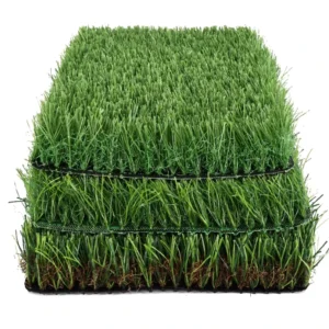 High-Density Fireproof Plastic Synthetic Turf for Cricket and Football Sports