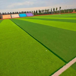 High-Density Green Artificial Grass 25mm 30mm 35mm 40mm for Outdoor School Gym Garden Park Kids Playground Multi-Sport Turf