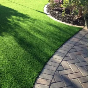 High Density Green Artificial Grass Carpet 50mm 60mm Pile Height Outdoor Plastic Landscaping Turf Lawn