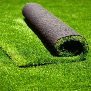 High Density Landscaping Artificial Grass Turf Green PP+PE Material Customizable Size for Garden
