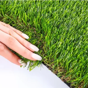 High Density Leisure Artificial Turf Easy Install Green Grass for Patio Roof Decoration