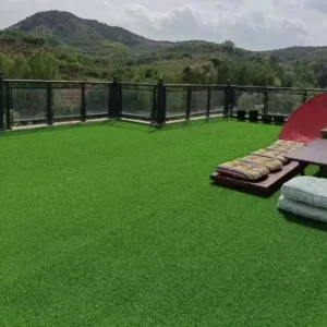 High Density Waterproof Sports Entertainment Artificial Turf 2.5cm Pile Height Versatile All Weather Cost Effective