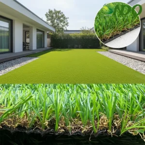 High Quality 40MM Anti UV Turf Courtyard Landscape Lawn Artificial Turf Green Carpet for Outdoor Dense Garden