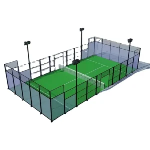 High Quality Customizable Brand New Padel Tennis Court With Full Glass Artificial Turf