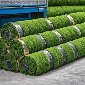 High Quality Garden Dark Green Artificial Turf Grass Carpet Roll Artificial Lawn Synthetic Grass Plastic Grass