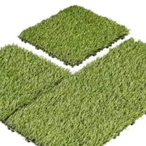 High Quality Garden Floor Design Artificial Grass Interlocking Grass Panels