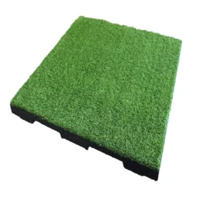 High Quality Landscaping Garden Artificial Grass Tile Interlocking