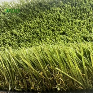 High Quality Plastic Artificial Grass Turf 20mm Durable Waterproof Natural Green Landscaping Lawn for Outdoor Decoration