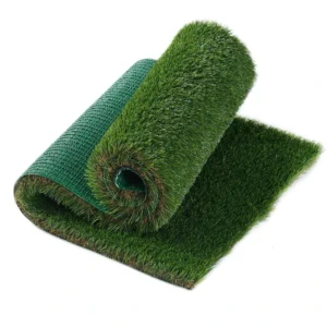 High Quality UV Resistant Waterproof Green Synthetic Artificial Grass Fireproof Durable Plastic Outdoor Gardens Football Soccer