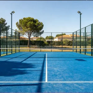 Hot Dip Galvanized Panoramic Padel Court Outdoor Waterproof Durable