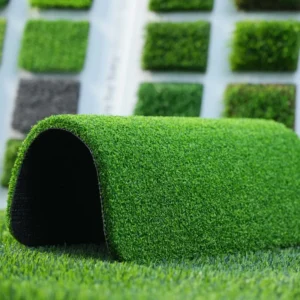 Indoor Outdoor Fireproof High-Density Synthetic Turf Putting Green Mat 16mm Pile Height 4m Roll Width Cut Length