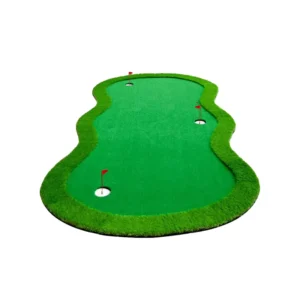 Indoor Portable Golf Simulation Putting Green Artificial Grass Mat