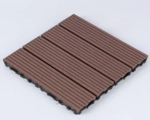 Interlocking Rubber Plastic Base for WPC Flooring Wood Composite DIY Decking Flooring Garden Tiles for Courtyard