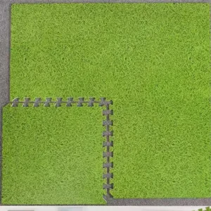 Interlocking Turf Tiles Grass Puzzle Mat