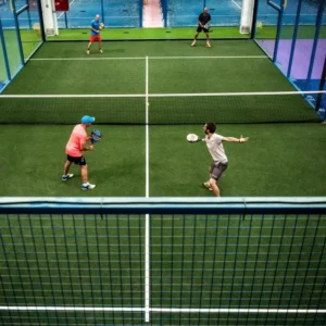 Italian Design Full Panoramic Padel Court Paddle Tennis Court Artificial Grass Sports Flooring