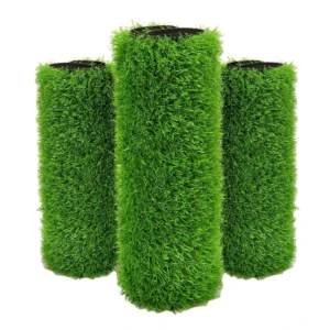 JS Easy Installation Green Artificial Turf Grass Roll Outdoor Artificial Grass for Balcony Garden