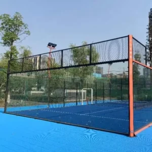 JSMC New Design Steel Padel Tennis Court 20m X10m 3 Year Warranty Factory Price