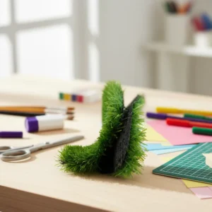 Kindergarten Artificial Grass 25mm Eco-Friendly Waterproof for Backyard Garden Landscaping Non-Toxic Lead-Free