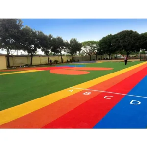 Kindergarten Elementary School Playground Colorful Artificial Grass