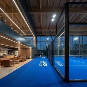 LED Lighting Full View Padel Tennis Court