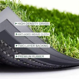 Landscape Artificial Grass Synthetic Lawn for Outdoor Leisure Areas