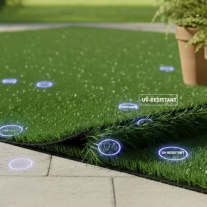 Landscape Kindergarten Artificial Turf Soft Bionic Grass Anti slip Non toxic Kids Playground Garden Decor Turf