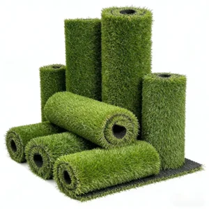 Landscaping Carpet Soft Waterproof Synthetic Grass Roll for Garden Sports Soccer