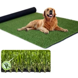 Long Life 30mm Dog Pet Friendly Soft Artificial Turf Durable Artificial Grass 2mx25m for Indoor Garden Balcony Terrace