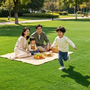 Manufacturer Artificial Grass with 5-Year Warranty High-Resilience Synthetic Turf for Outdoor Recreation